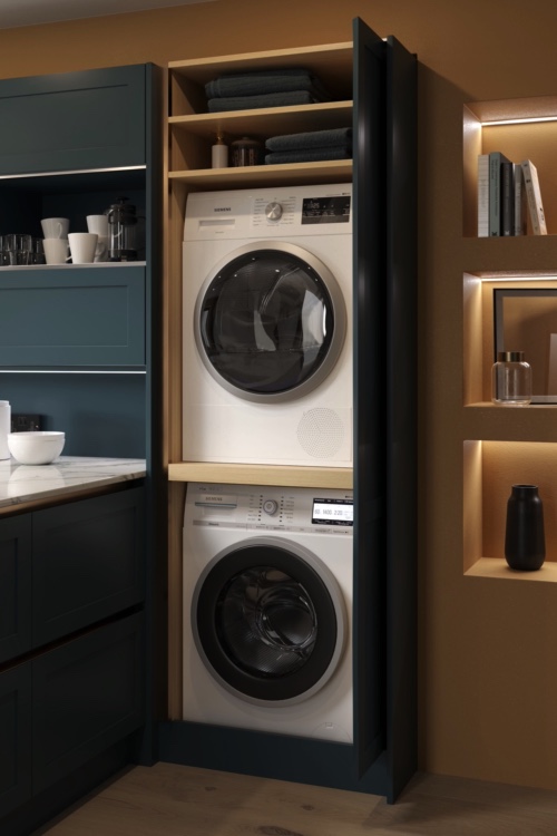 Washer/Dryer Pocket Door